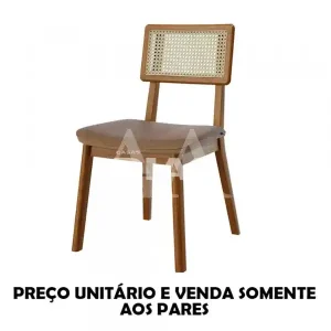 CADEIRA IMCAL CLASSIC TELA FACTO  MARROM/ NATURE