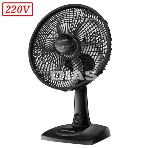 VENTILADOR MONDIAL VSP30B SUPER POWER 30CM 6 PAS 3 VEL 220V PRETO