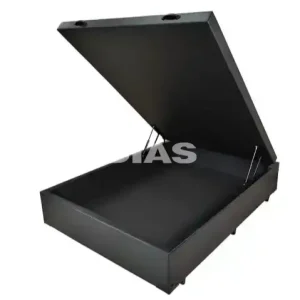 BASE BOX 138X188X39 MEGAFLEX BAU CORINO PRETO