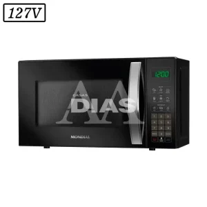 FORNO MICROONDAS MONDIAL MO0121B 21L 127V PRETO