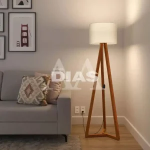 LUMINARIA DE CHAO TEBARROT CLASSIC OFF WHITE/NATURE