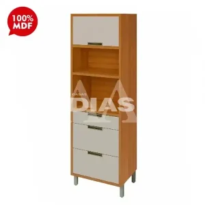 PANELEIRO NESHER TORRE QUENTE 1P 3G IMPERATRIZ FREIJO / OFF WHITE 5003