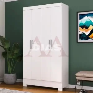 ROUPEIRO 4P ABRIR 3G RODIAL VIENA BRANCO 11GR4065G