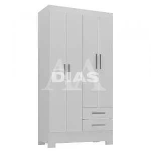 ROUPEIRO 4P. ABRIR 2G RODIAL IMPERATRIZ BRANCO 1GR4222