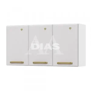 ARMARIO TELASUL TRIPLO MEDIO DIAMANTE NEW BRANCO 818004-01