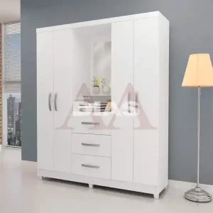 ROUPEIRO 4P. ABRIR 3G MX ILHEUS C/ESP E C/PES FLEX BRANCO / PINK