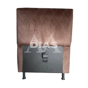 CABECEIRA DE SOLTEIRO LIFESPUMA JADE MARROM