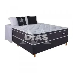 CJ BASE BOX/COLCHAO D45 OURO 138X188X62 DESIGN VOGUE GRAFITE