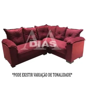 ESTOFADO LIFESPUMA LUGARES PAULINHA CANTO VINHO