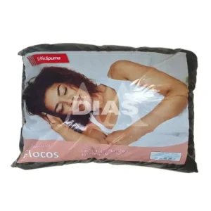 TRAVESSEIRO LIFESPUMA FLOCOS 40x60 CORES DIVERSAS