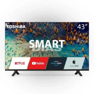 "SMART TV TOSHIBA 43V35KB LED 43"" FHD VIDAA C/ RECEPTOR DE TV"