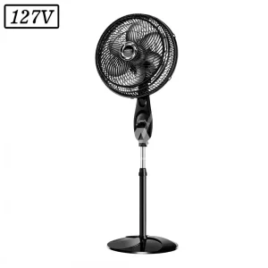 VENTILADOR MONDIAL VT30C-NB TURBO COLUNA 30CM 6 PAS 3 VEL 127V PRETO