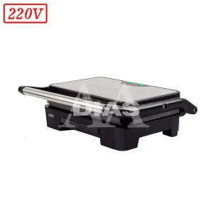 SANDUICHEIRA GRILL MALLORY ASTERIA COMPACT 900W 220V INOX/PRETA