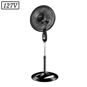 VENTILADOR MONDIAL VSP40C-NB SUPER POWER COLUNA 40CM 6 PAS 3 VEL 127V