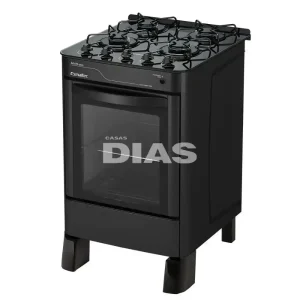 FOGAO 4B ESMALTEC AGATA GLASS PRETO