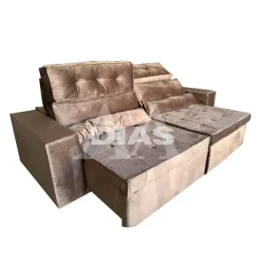 ESTOFADO RG ROBUST RETRATIL 2.50 MARROM INCA 17
