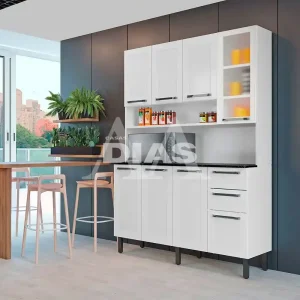 KIT 8P 2G ITATIAIA FLORENCA 140CM BRANCO 1768