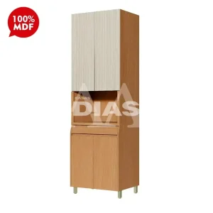 PANELEIRO NESHER 4P 1G SIMONE MENDES 70CM CARVALHO/GREIGE 500959