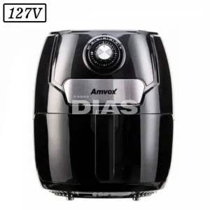 FRITADEIRA AMVOX AIR FRYER 4,5L ARF1245 1400W 110V PRETA