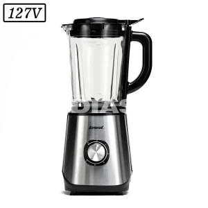 LIQUIDIFICADOR AMVOX ALQ 0209 5 VEL 127V INOX/PRETO