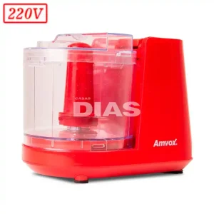 MINIPROCESSADOR AMVOX APR 1001 100W 220V VERMELHO