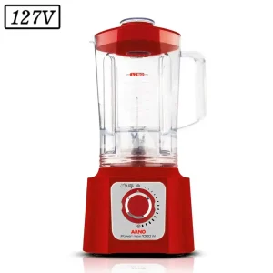 LIQUIDIFICADOR ARNO POWER MAX LN54 1000W 15 VEL 127V VERMELHO