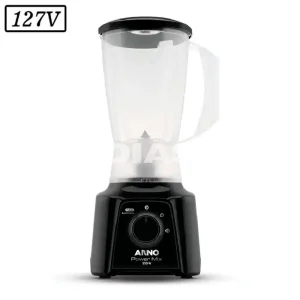LIQUIDIFICADOR ARNO POWER MIX LQ10 550W 2 VEL 127V PRETO