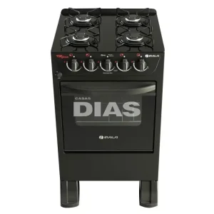 FOGAO 4B BRASLAR NEW TOP GLASS 2024 BLACK