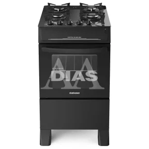 FOGAO 4B ITATIAIA ELECTRA GLASS NEW AUTOMATICO PRETO