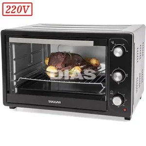 FORNO ELETRICO SUGGAR 50L 220V PRETO