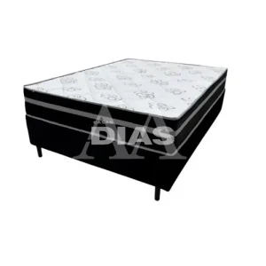 CJ BASE BOX 138X188X56 TOPAZIO PERSONALITE PRETO MOLAS ENSACADAS