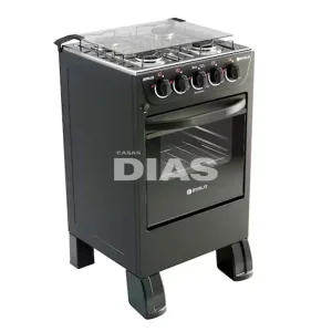 FOGAO 4B BRASLAR PISO SIRIUS PLUS AUTOMATICO BLACK