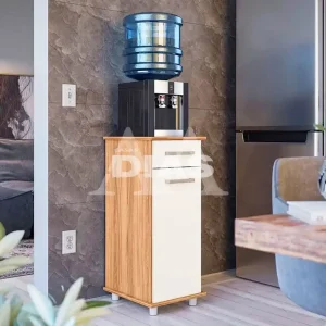 BALCAO NICIOLI 1P 1G ISIS SIMPLES FREIJO/OFF WHITE CRISTAL