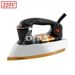 FERRO DE PASSAR PHILCO PFE01P SECO 220V PRETO/DOURADO