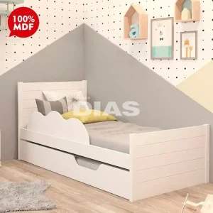 CAMA CIMOL BIBOX ELZA BRANCO