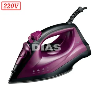 FERRO DE PASSAR ELGIN A VAPOR EASY PASS 220V ROXO/PRETO