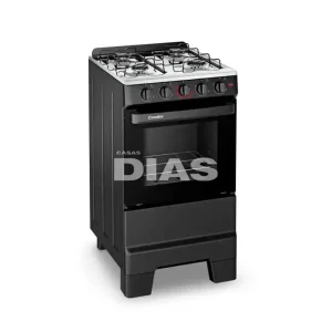 FOGAO 4B ESMALTEC IDEAL POP 4120 PRETO