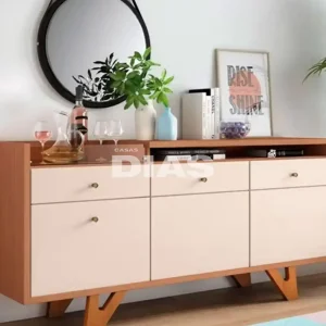 BUFFET HB SOLLARE NATURE / OFF WHITE